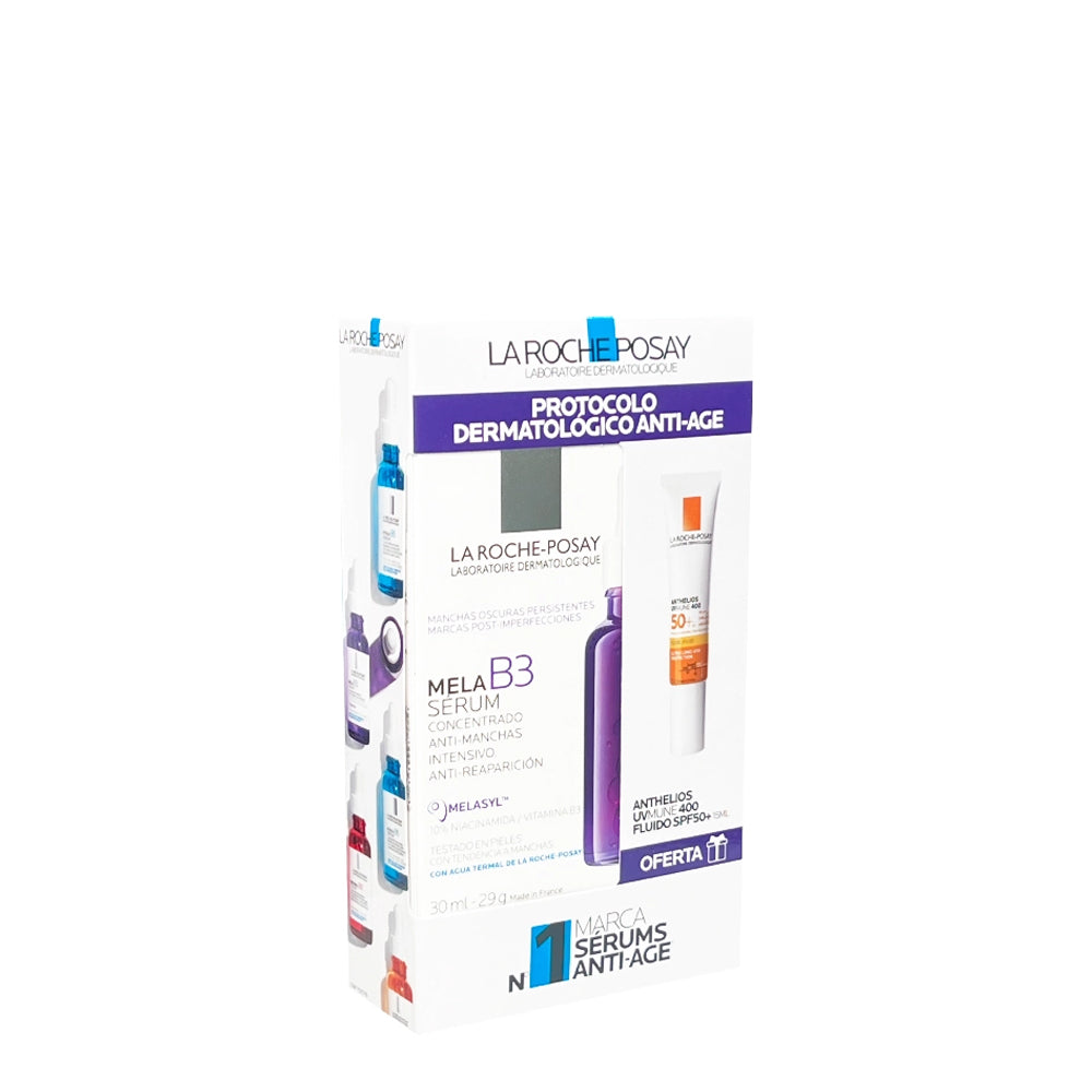La Roche-Posay Pack Mela B3 Sérum 30ml + Anthelios UVmune 40