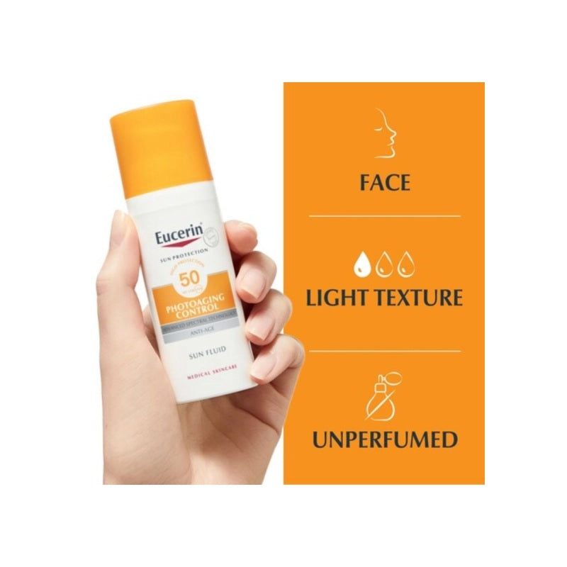 Eucerin Sun Photoaging Control Anti-Age SPF50+ 50m