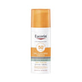 Eucerin Sun Gel Creme Oil Control Tinted Claro 50m