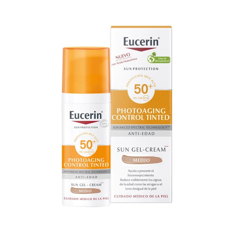 Eucerin Sun Gel Creme Photoaging Control Tinted 50
