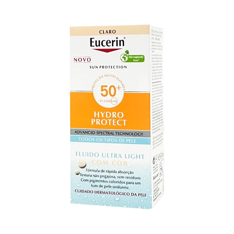 Eucerin Sun Hydroprotect Teinted Claro SPF50+ 50ml
