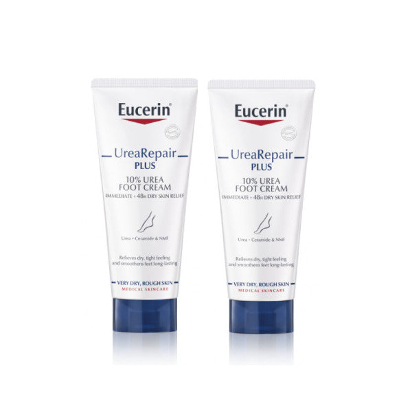 Eucerin Duo Urea Repair Creme Pes 10% Ureia 2X100m