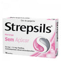 Strepsils Morango s/ Açucar 24 pastilhas