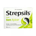 Strepsils Limão sem Açúcar 24 Pastilhas