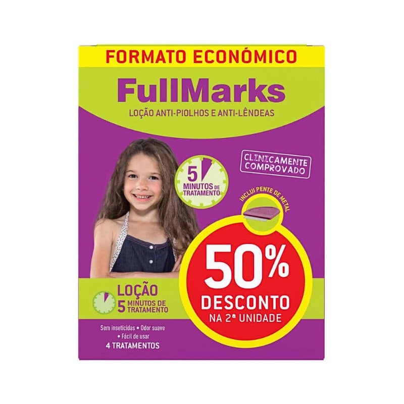 Fullmarks Loçao 100 ml + Loçao 100 ml 50%