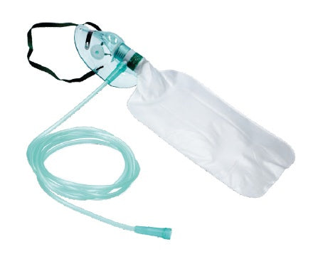 MASCARA DE OXIGENIO C/BOLSA E TUBO 210CM TAM.L UN