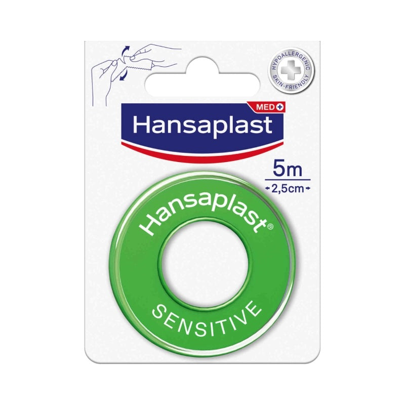 Hansaplast Fita Adesiva Sensitive 5 m X 2.5 cm