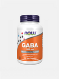 NOW GABA 500 mg+ Vitamina B6 100 capsulas