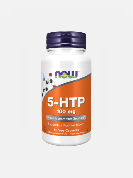 NOW 5-HTP 100 mg 60 capsulas