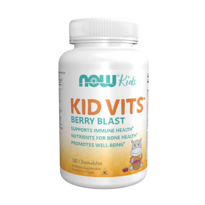 NOW Kid Vits (Crianças) Berry Blast 120 cap mastig