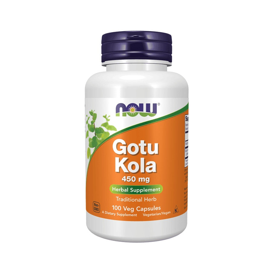 NOW Gotu Kola (Centelha Asiatica) 450mg 100 capsul