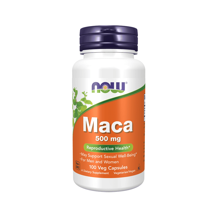 NOW Maca 500 mg 100 capsulas