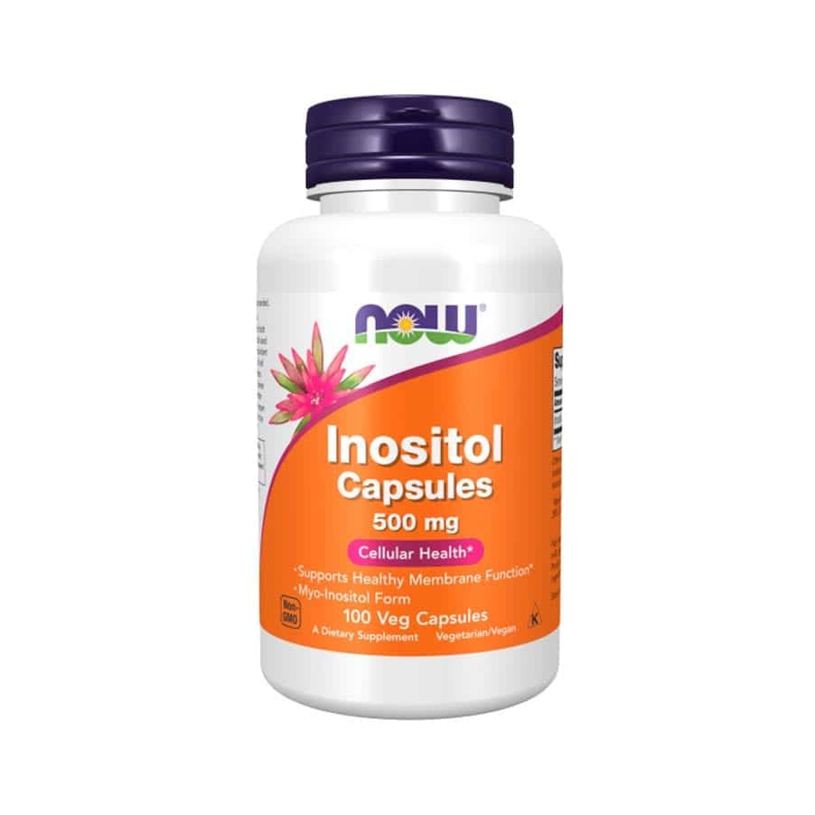 NOW Inositol 500 mg 100 capsulas