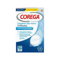 Corega Pastilhas de Limpeza Sem Sabor 66 uni