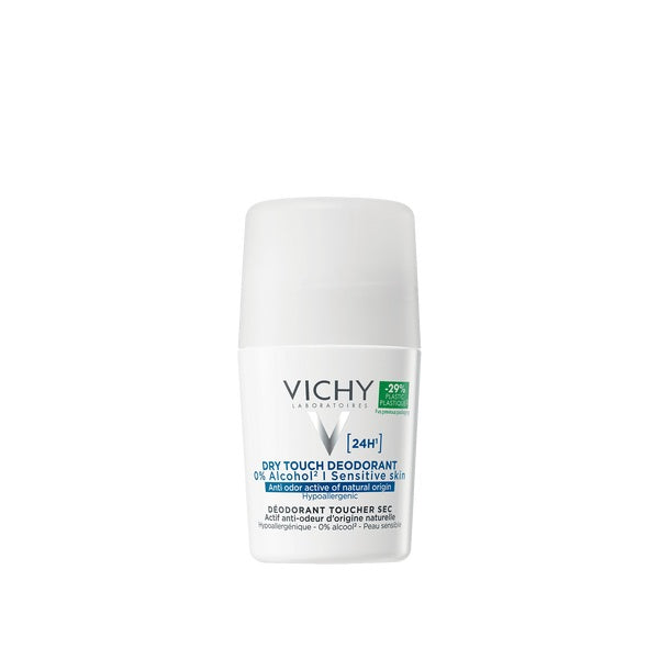 VICHY DEO ROLL ON 24H TACTO SECO PELE SENSI. 50 ML