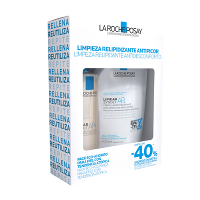 LRP PACK LIPIKAR SYNDET AP+ 400 ML+ REFILL SYNDET