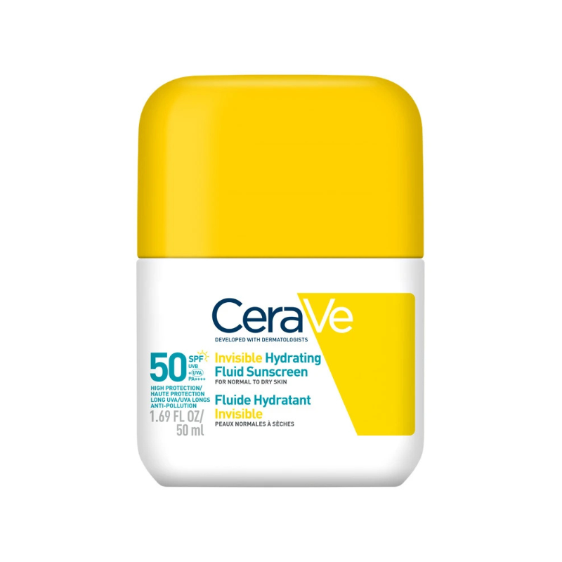 CERAVE FLUIDO SOLAR HIDRATANTE INIVISIVEL SPF50+