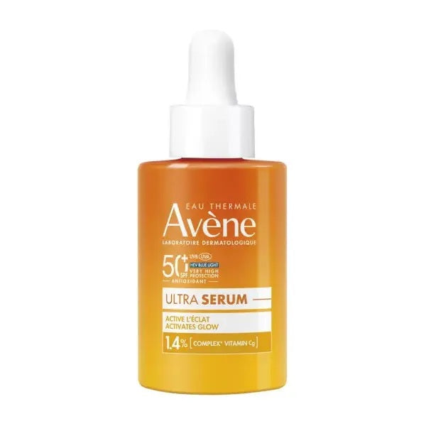 AVENE SOLAR ULTRA SERUM SPF50+ LUMINOSIDADE