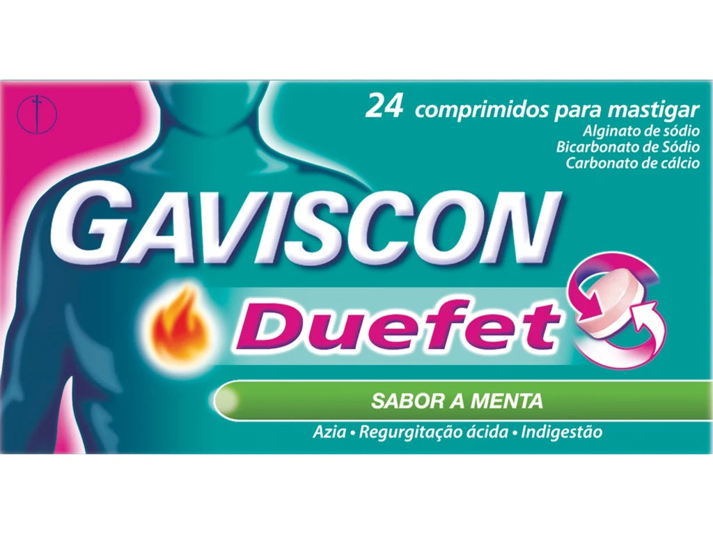 Gaviscon Duefet Menta 24 comp.