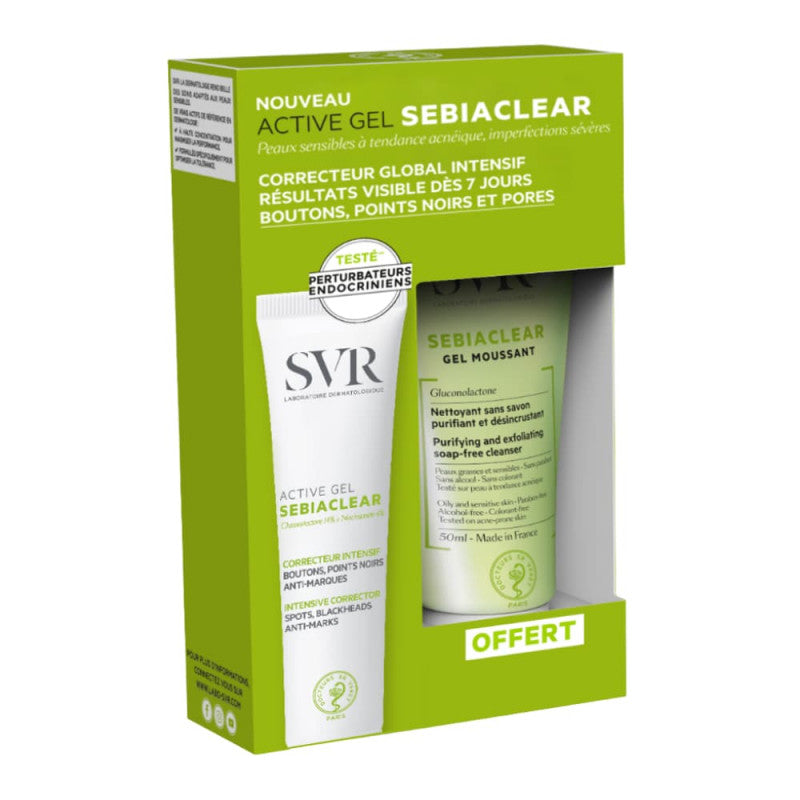 SVR PROMO SEBIACLEAR ACTIVE GEL 40ML OFT GEL MOUSS