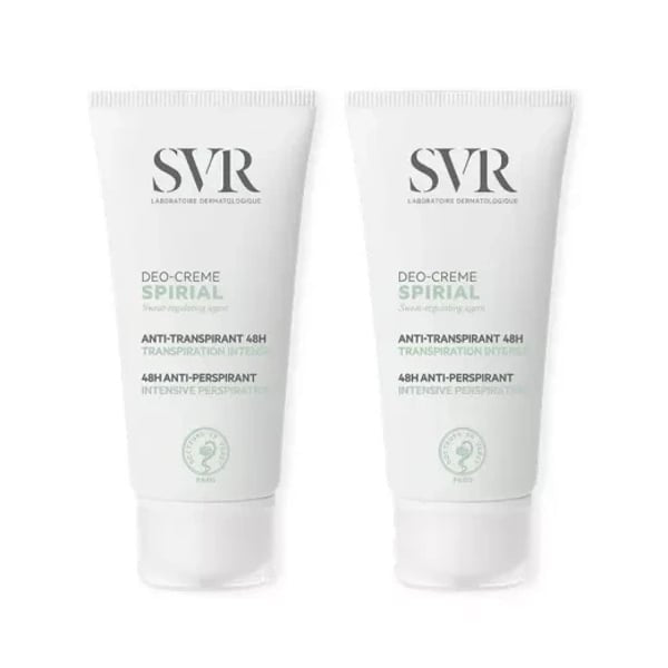 SVR SPIRIAL DUO DEO CREME 50ML *2