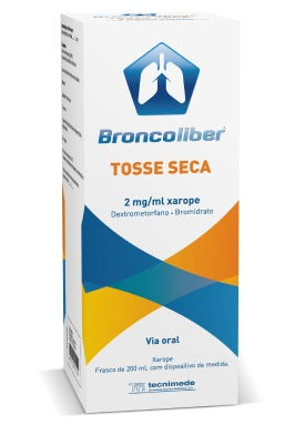 BRONCOLIBER 2MG/ ML XAROPE TOSSE SECA 200 ML