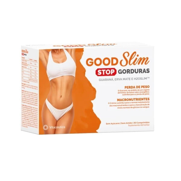 VITACEUTICS GOOD SLIM STOP GORDURAS 30 COMPR